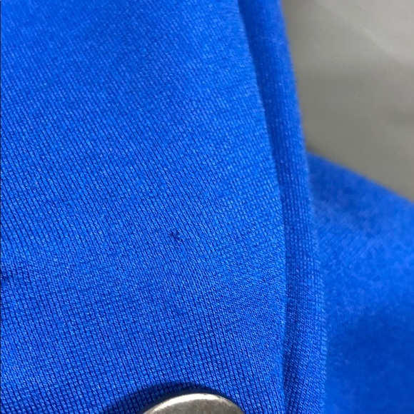 LOGO by Lori Goldstein Blue Stylist Ponte Blazer - Picture 10 of 14